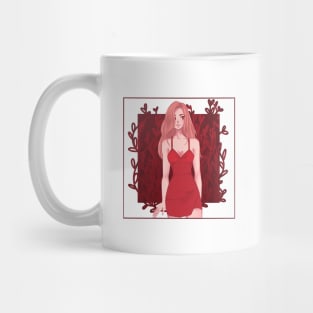 Red girl Mug